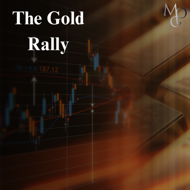 The gold rally cover